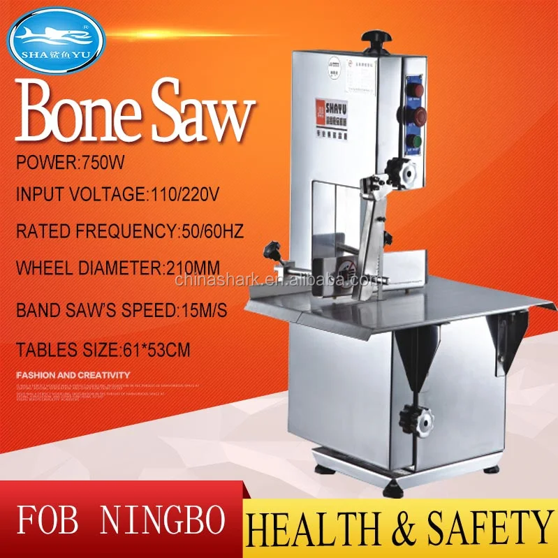 
J210 stainless steel Bone Cutter/Bone Sawing Machine 