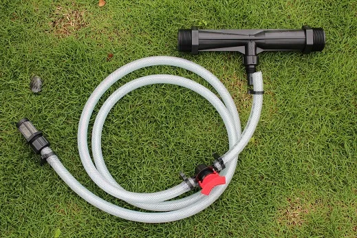 3/4" Garden Irrigation Device Venturi Fertilizer Injector Switch Water Tube Set 