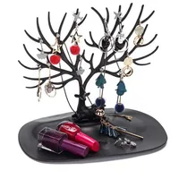 

New Style Little Deer Earrings Necklace Ring Pendant Bracelet Jewelry Display Stand Tray Tree Storage Racks Organizer Holder