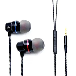 Hot Sell Cheap Headphone In Ear Sport Earbuds Super Bass Noiseproof Earphone With 4D Stereo Sound