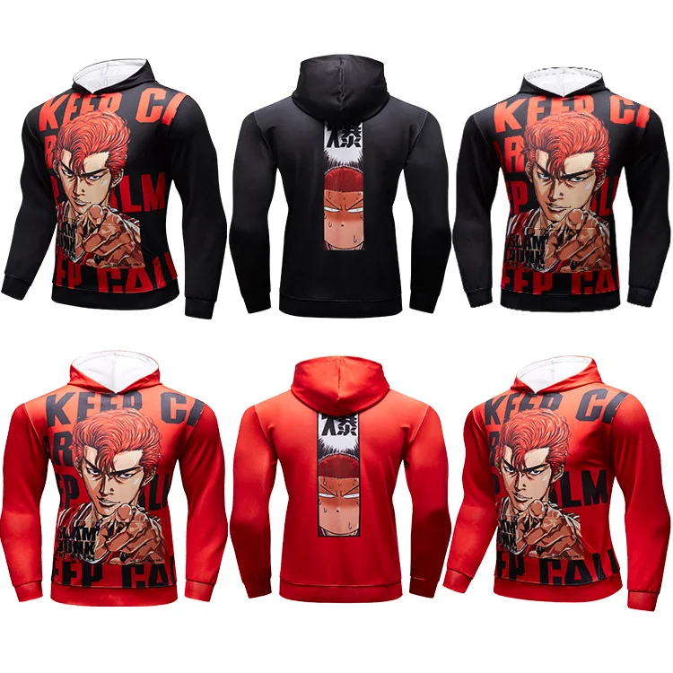 

Streetwear Hoodie Sweatshirts 3D Slamdunk Breathable Hoodies