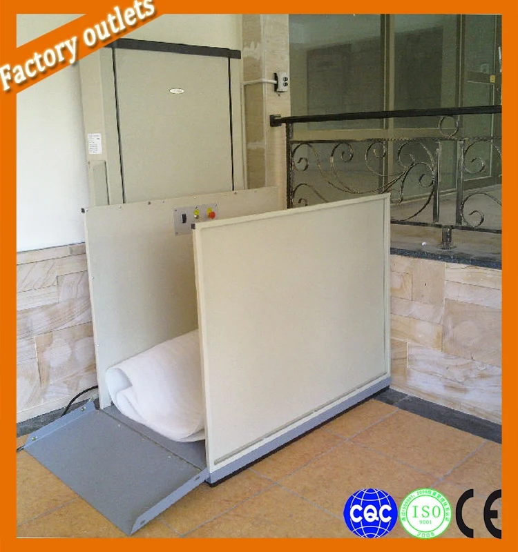 Indoor Vertikale Rollstuhl Lifte Kleinen Aufzug Für 2 Personen - Buy