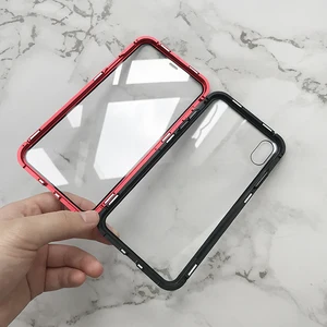 360 Degree Magnetic Metal Bumper Case iPhone X XR XS Max