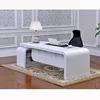white office executive with drawers desk boss desk