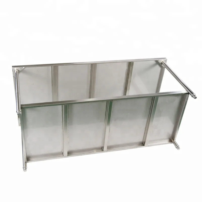 Durable Stainless Steel Commercial Open Base Work Table With 4