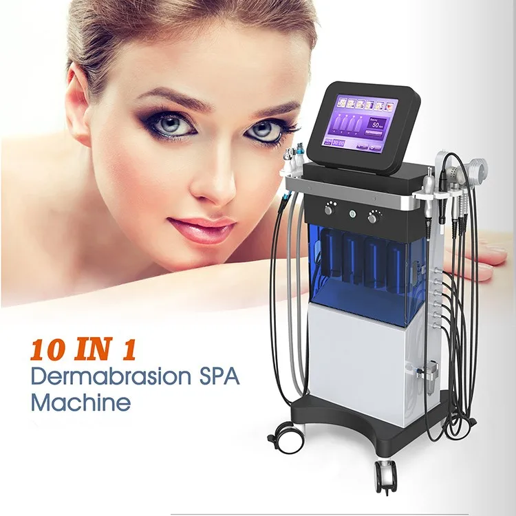 10 In1 Multifunction Hydra Dermabrasion Facial Spa Beauty Equipment