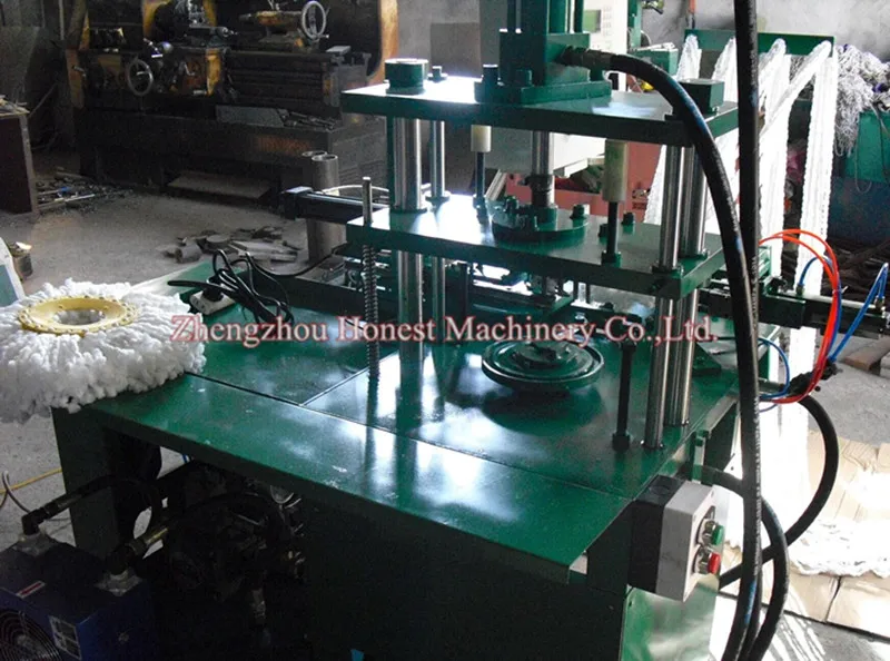 Bilateral Fourhole Cotton Yarn Mop Making Machine Buy Mop Making
