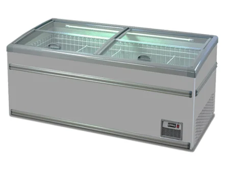 超市商业岛屿冰箱冰柜水平制冷设备制造商