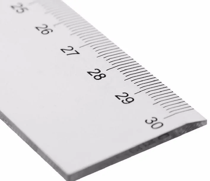 12" 30cm super flexible ruler rule measuring tool
