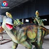 1meter high,2.4m long static alike water bird animatronics troodon dinosaur