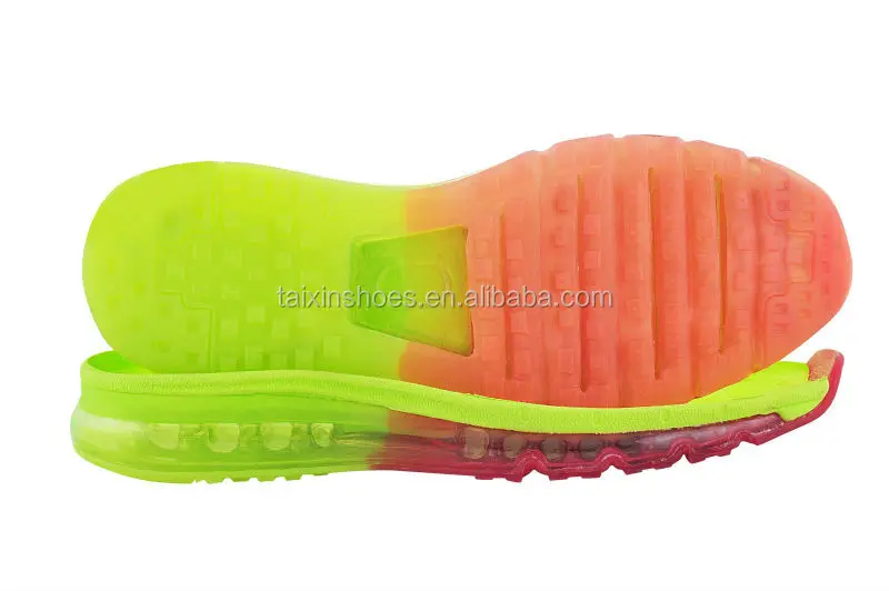 running shoes rubber sole