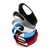 BOORUI 2019 newest mi band 4 global strap fashional rubber and silicone wrist strap replacement for xiaomi mi band 4