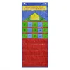 count & words math flash cards pocket charts for classroom