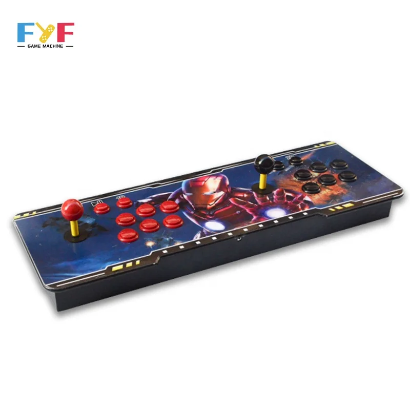 

FYF arcade games video game console pandora game box 7 3D-2199 with 32 of 3D games metal console, Colorful