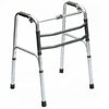 Aluminium Foldable Walker with single button for elderly and disabled