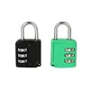 HB33 Simple color style 3 digit combination padlock backpack coded lock