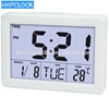 2017 Hot Sale Digital Wireless Weather Station Report Inside Outside Temperature thermometer LED Alarm Clock