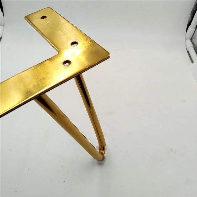 Cheap Brass metal hairpin table legs for table wholesale SL-150