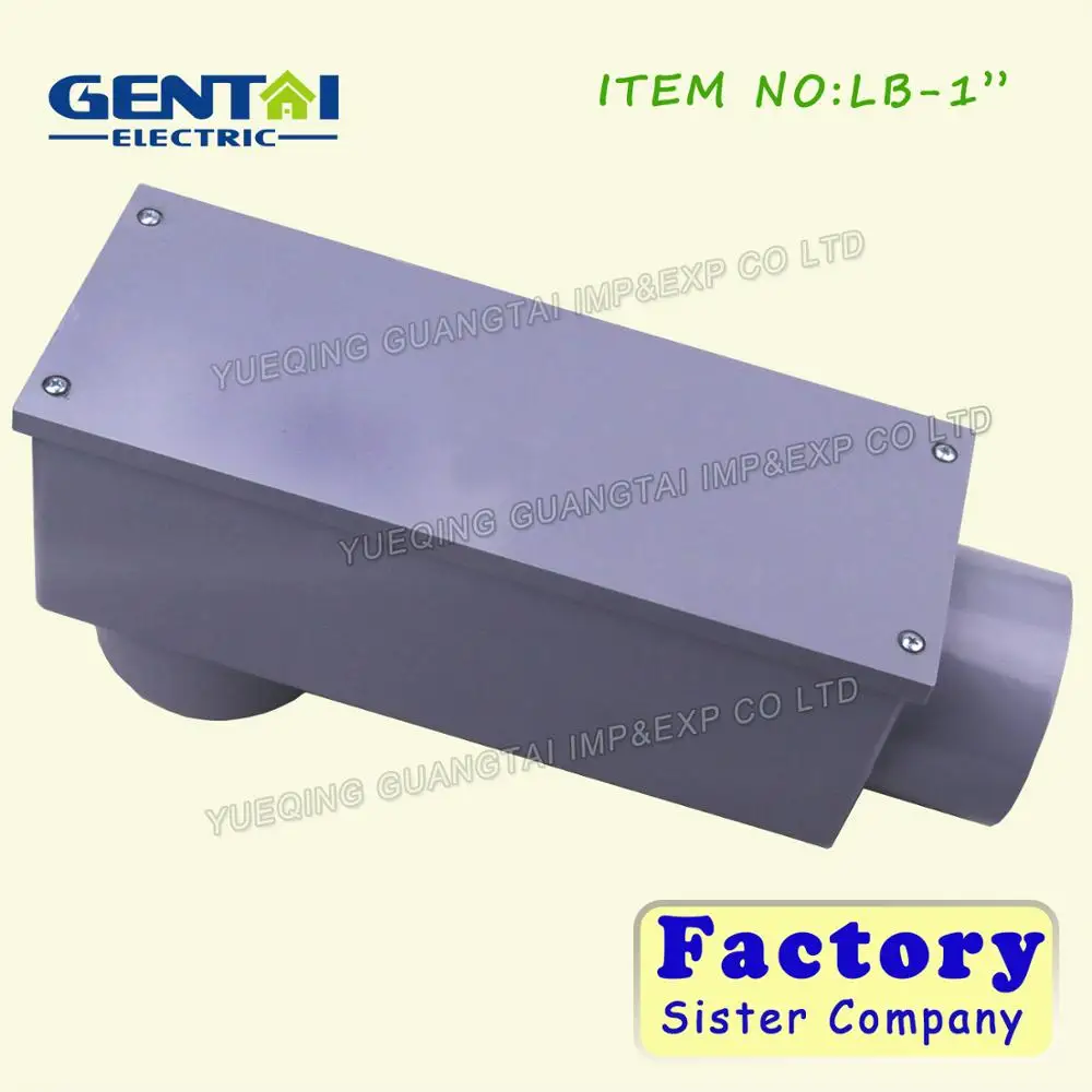 Threaded Rigid Conduit Bodies Lb With Cover Gasket - Buy Lb Pvc Coated ...