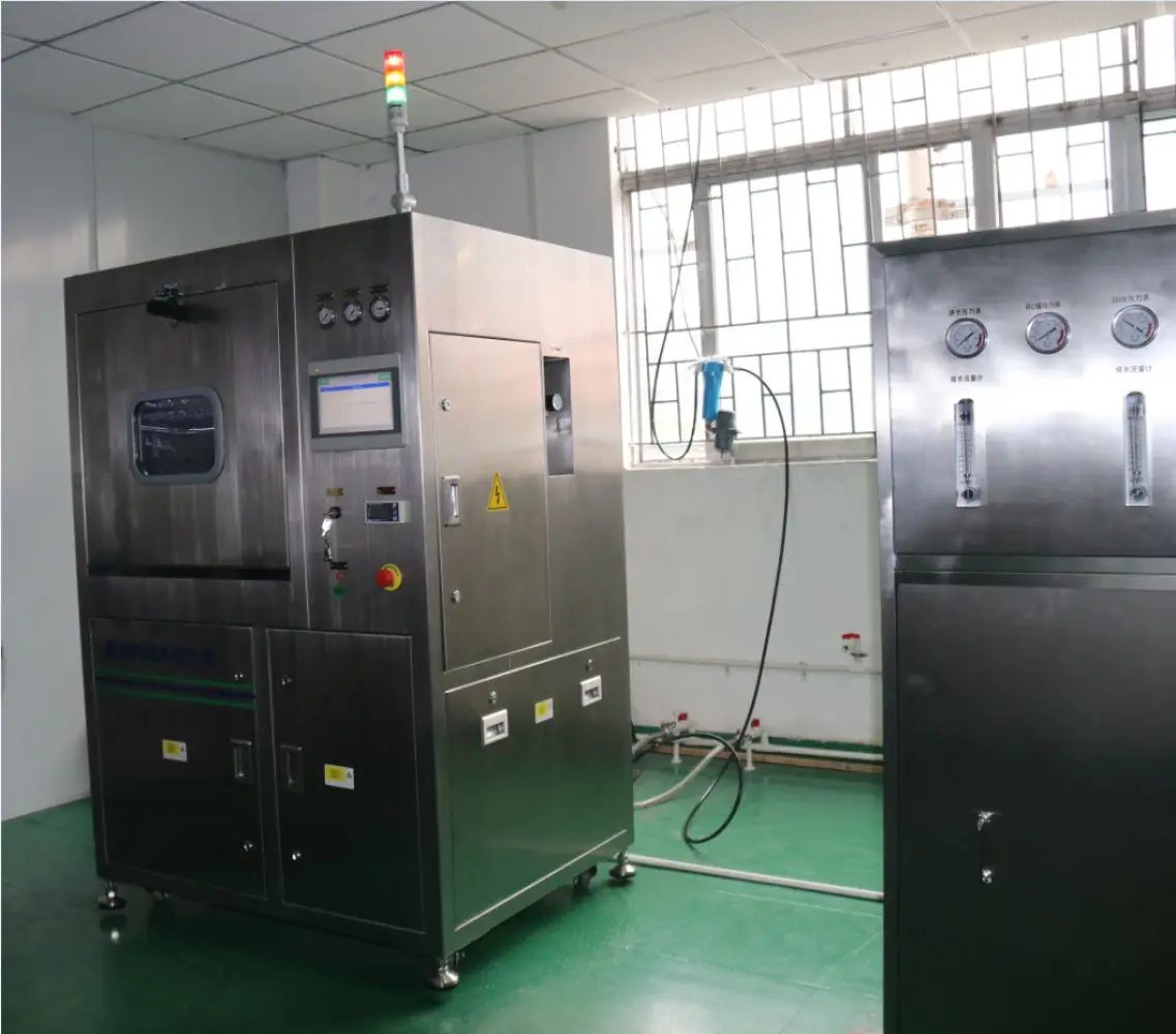 HR-1688 high quality smt solvent pneumatic  stencil cleaner cleaning machine in electronic assembly line