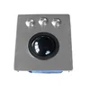 IP65 static vandal proof stainless steel industrial mechanical trackball mouse