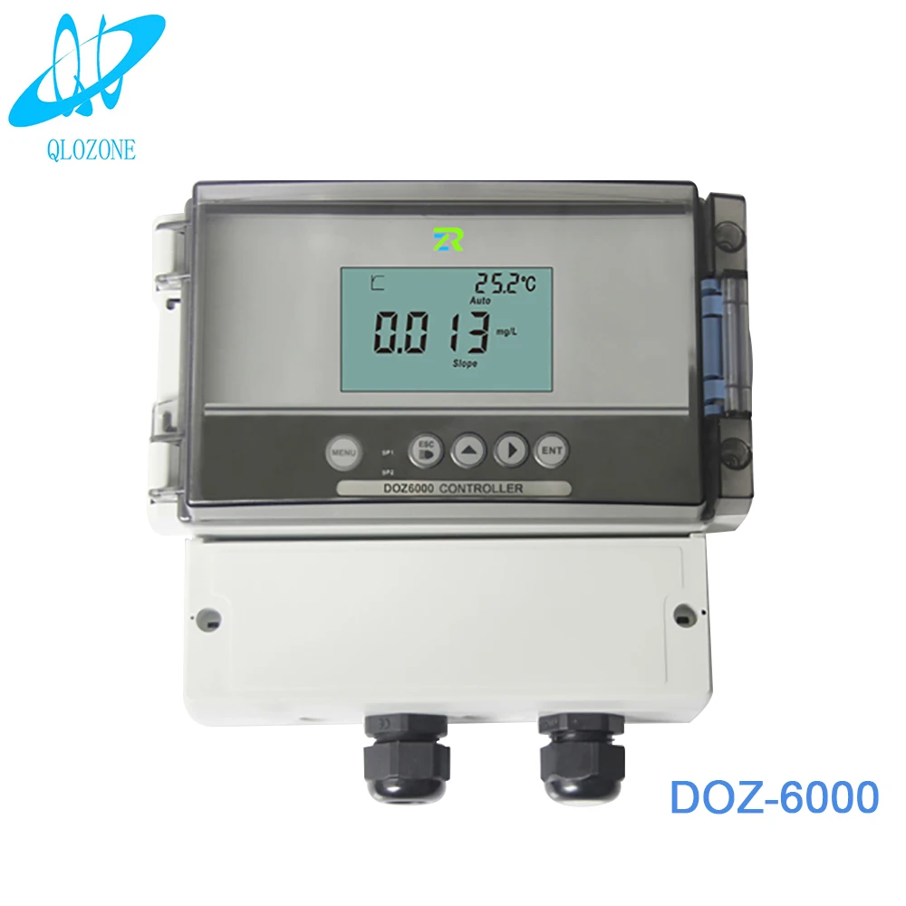 Qlozone doz6000 ozone water analyzer 24 hours online dissolve ozone water monitor