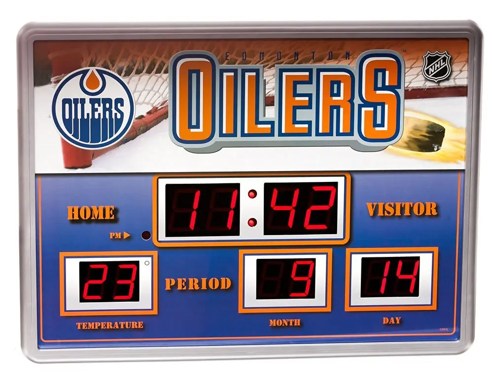 Buy Edmonton Oilers Scoreboard Wall Clock In Cheap Price On Alibabacom Buy Edmonton Oilers Scoreboard Wall Clock In Cheap Price On Alibabacom