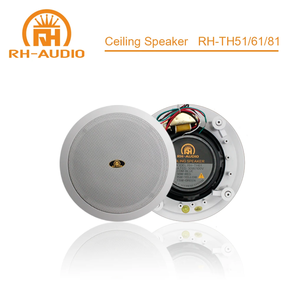 Rhaudio Wall Speaker Hotel Music System With Abs Enclosure For Indoor