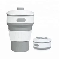 

Convenient Travel Coffee Silicone collapsible coffee mug