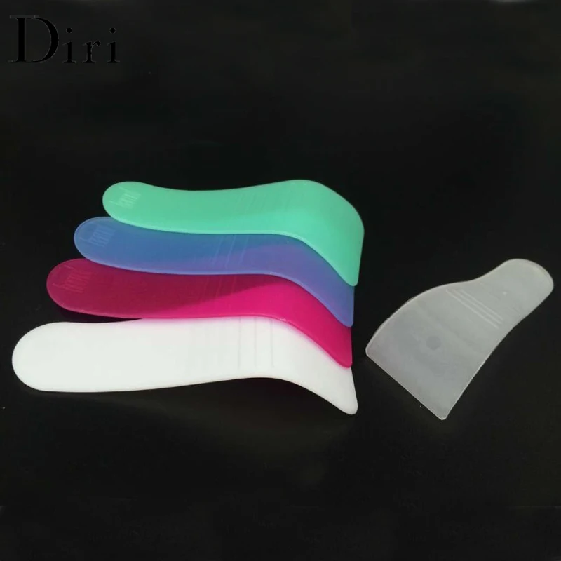 

Makeup Spatula Applicator Depilatory Cream Plastic Hair Removal Spatula, Customized color