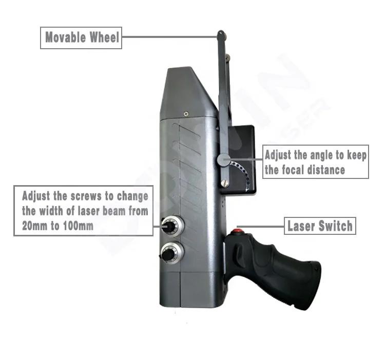 laser rust removal gun