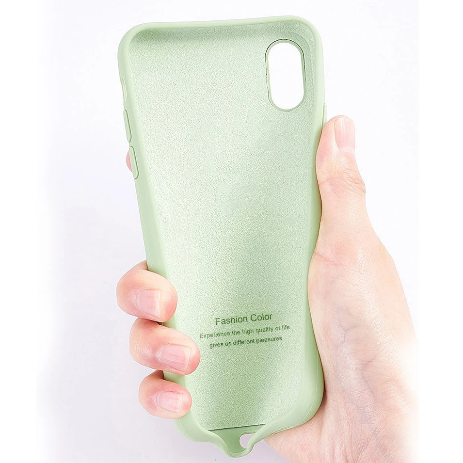 

New Coming Custom Waterproof Candy Color Liquid Silicone Phone Case For Xiaomi 9 Mobile Phone Cover, 6color