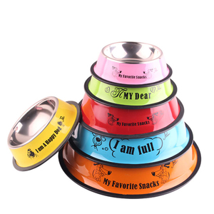 Image of Wholesale Metal Stainless Steel Dog Pet Bowl