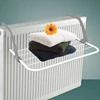 Folding cloth drying stand two layers clothes drying rack for baby