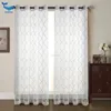 Wholesale fashion beautiful string embroidery gauze curtain balcony curtain cloth
