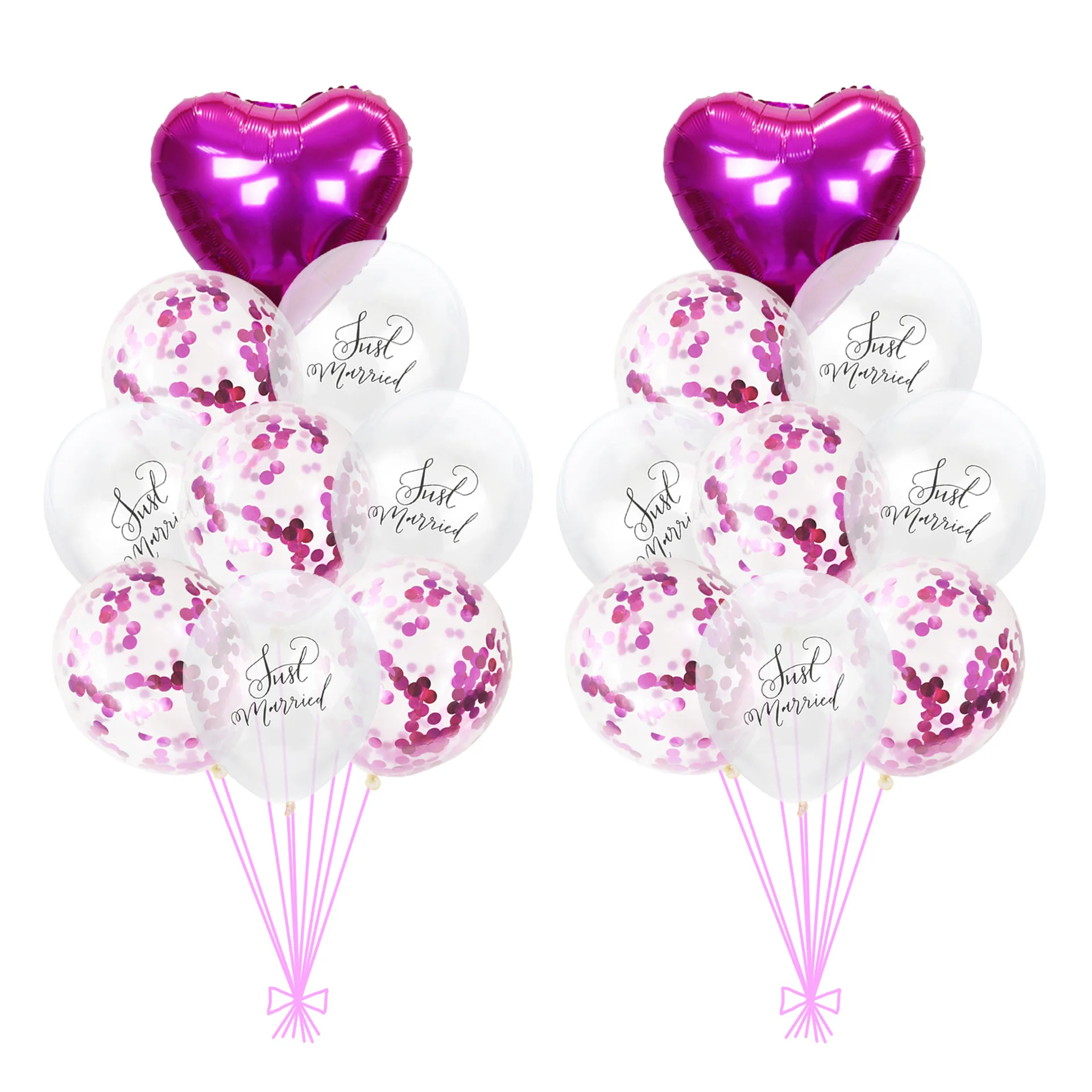 Party Decoration Heart Shape Led Bobo Balloon Valentine's Day Balloons