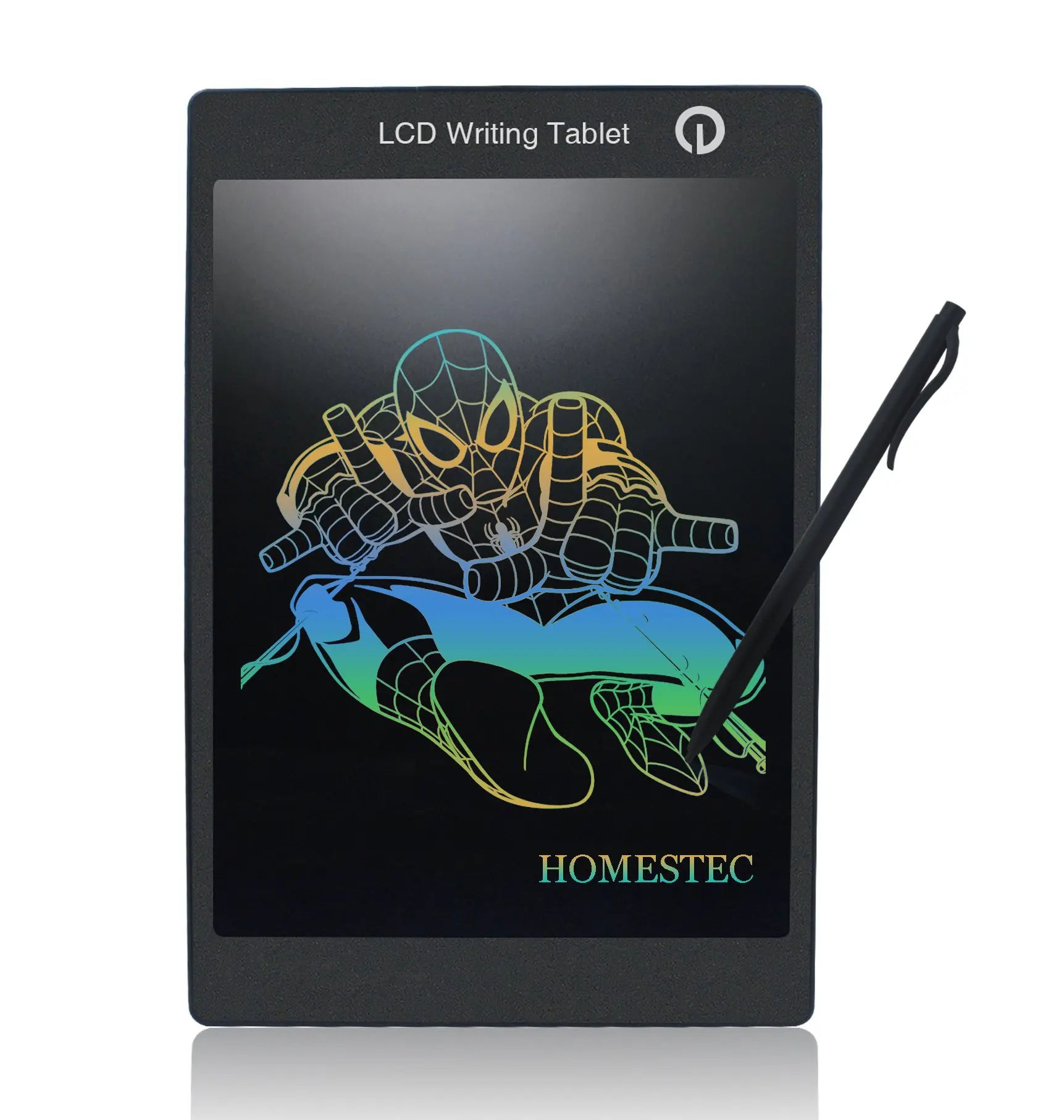 Screen Lock Included Homestec 10-Inch LCD Writing Tablet-Can Be Used as Office Whiteboard Bulletin Board Kitchen Memo Notice Fridge Board Large Daily Planner Gifts for Kids