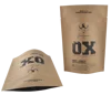 High evaluation tea packaging biodegradable kraft paper bag with bag