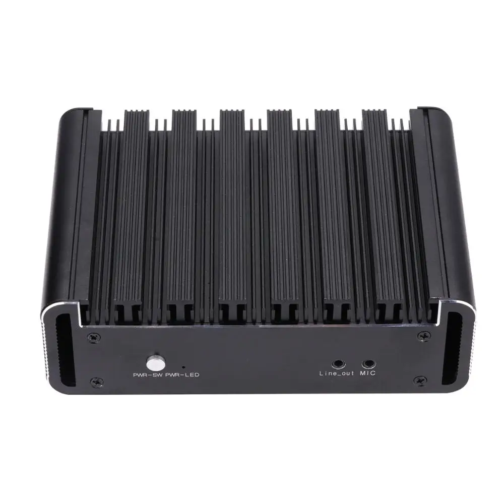 

Fanless Desktop AMD A8 7410 Mini PC Windows 10, Black