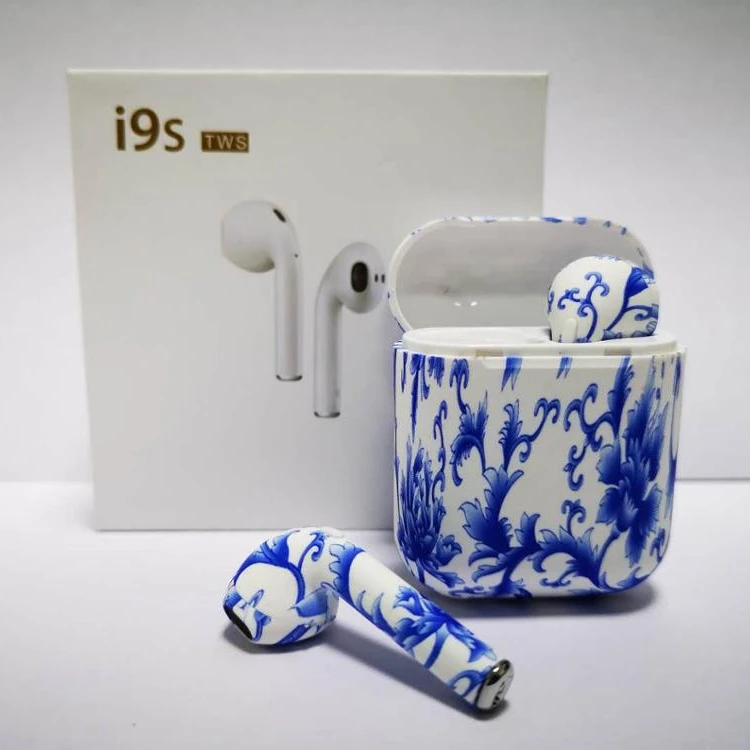 

Unique sport earphone designed earbuds wireless 4.2 headphones i9s tws in ear with portable charge, N/a