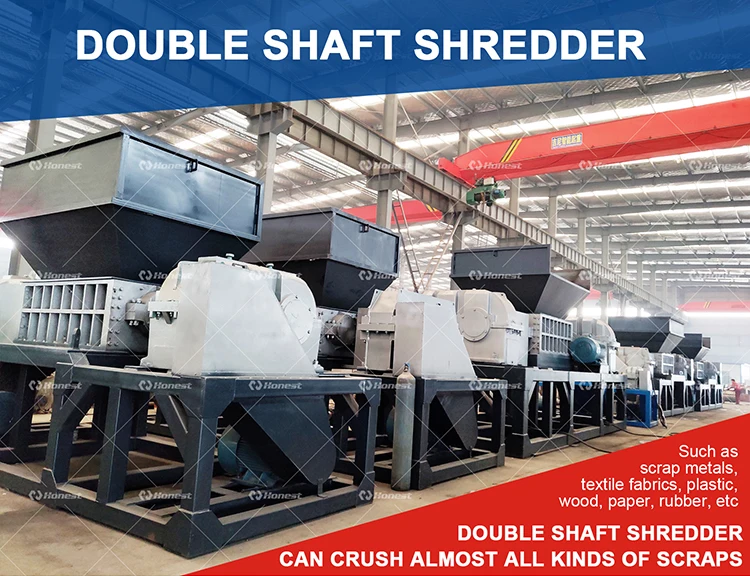 Good Quality Metal  Shredder Plastic Crusher Wooden Shredder