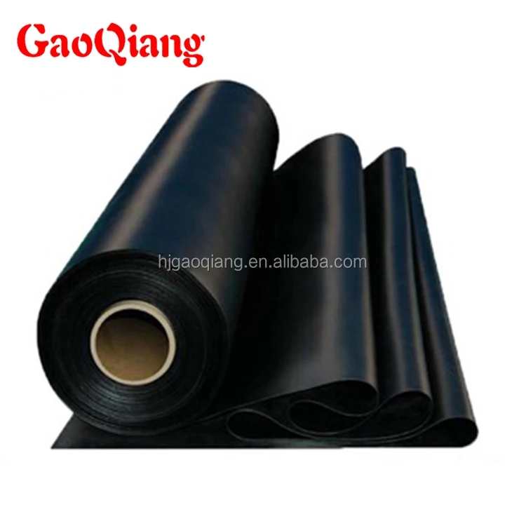 China factory wholesale black Anti-aging epdm rubber sheet