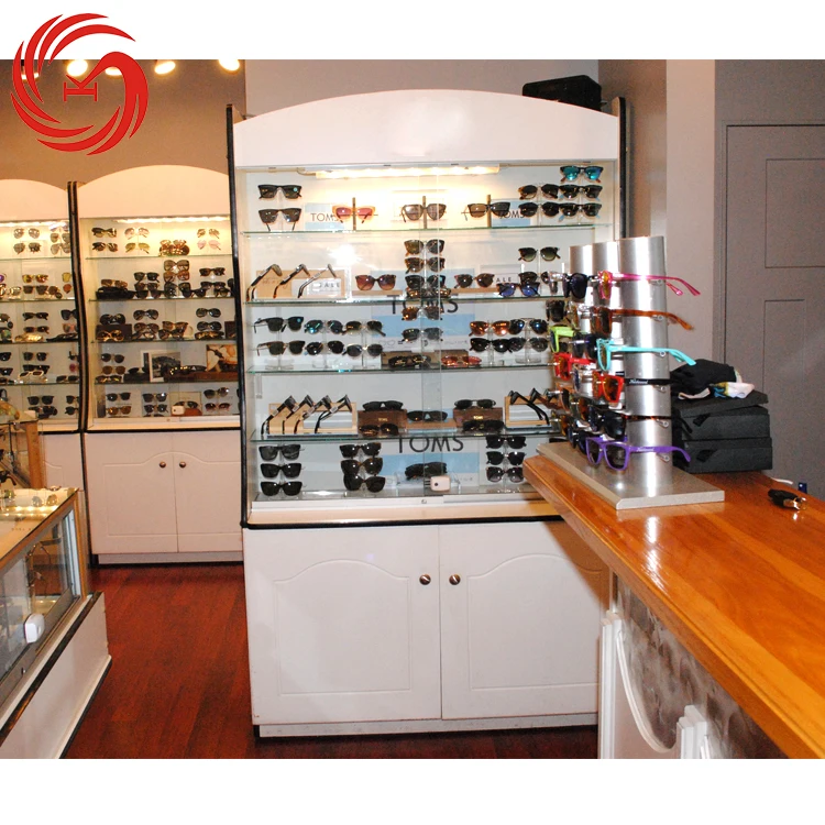 Hot Sale Wall Mount Eyeglasses Display Rack Sunglasses Shop Display