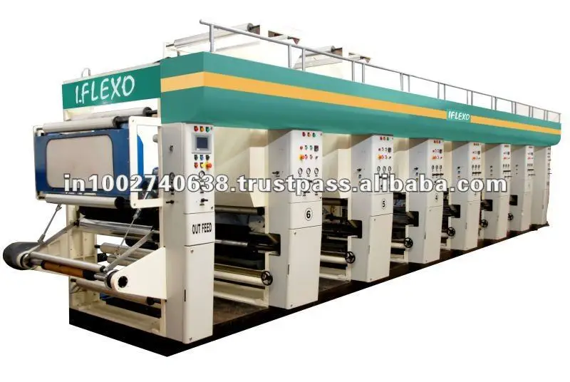 
Hi speed Rotogravure Printing Machine 