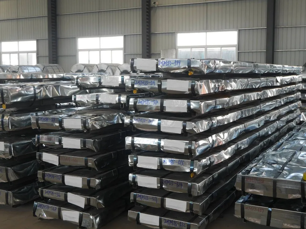 颜色涂层镀锌钢卷屋顶/预涂镀锌锌屋顶板/镀锌锌屋面瓦