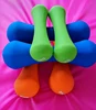 Wholesale High Quality Bone shape neoprene/vinyl hand weight dumbbell