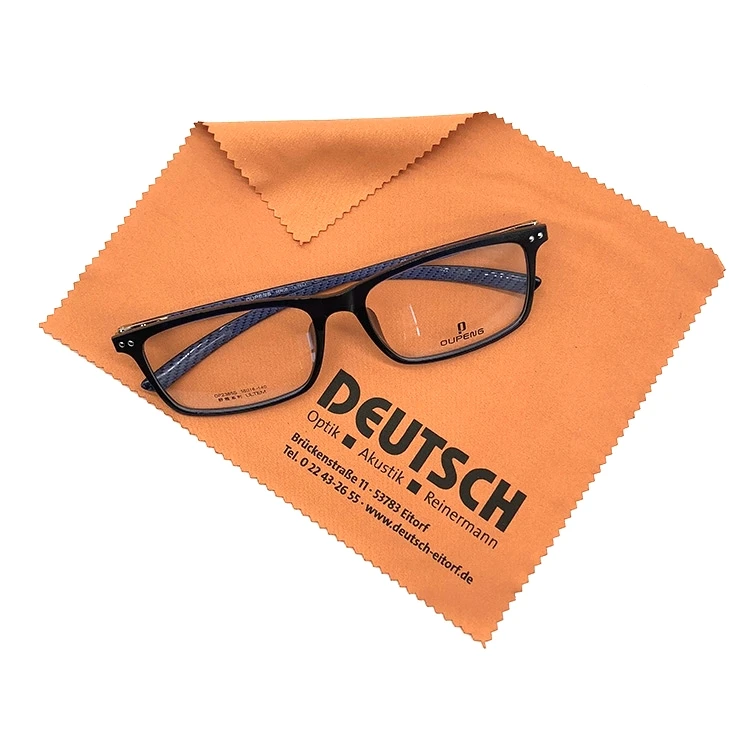 

Customized Logo Silkscreen Printing Sunglasses Microfiber Cleaning Cloth In Bulk, Customized color is available
