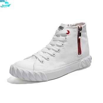white sneakers high tops