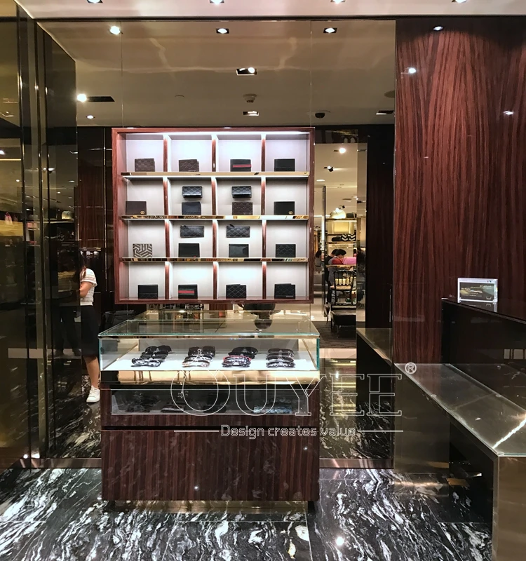 Luxury Fancy Store Handbag Shop Interior Design Bag Display