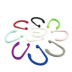 2019 New Arrival Anti-lost Silicone Earhooks Holder for Apple Airpods Wireless Bluetooth Earbuds, for Huawei FreeBuds Flypods